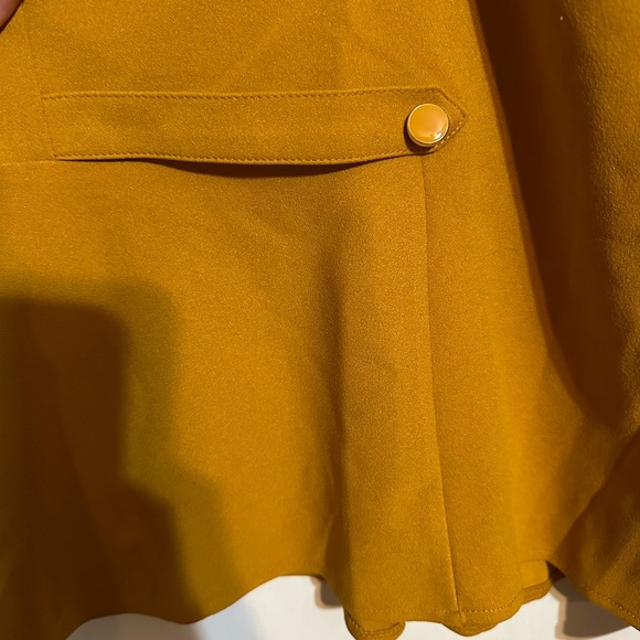 Women’s NY Clothing Co. skirt, gold, L - Picture 3 of 4